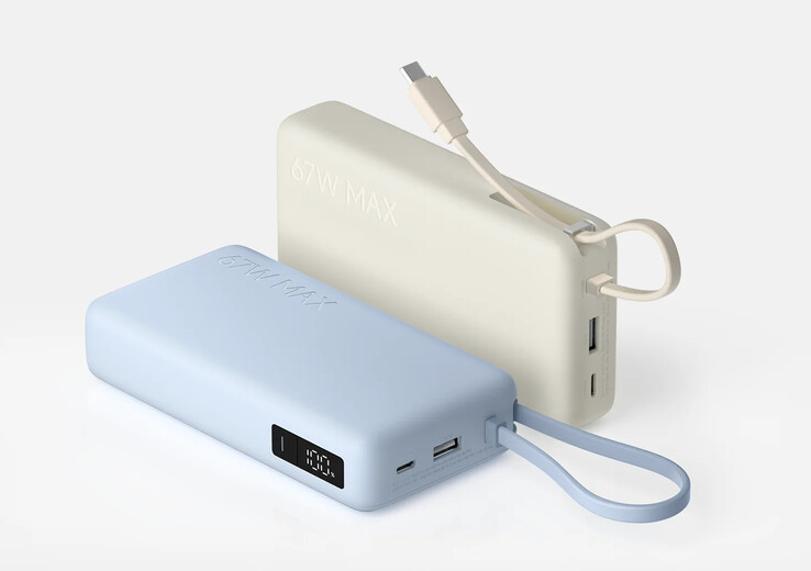 Xiaomi 67W Power Bank 20000 2027 waży około 415 g i ma wymiary 140 x 72 x 31.2 mm.