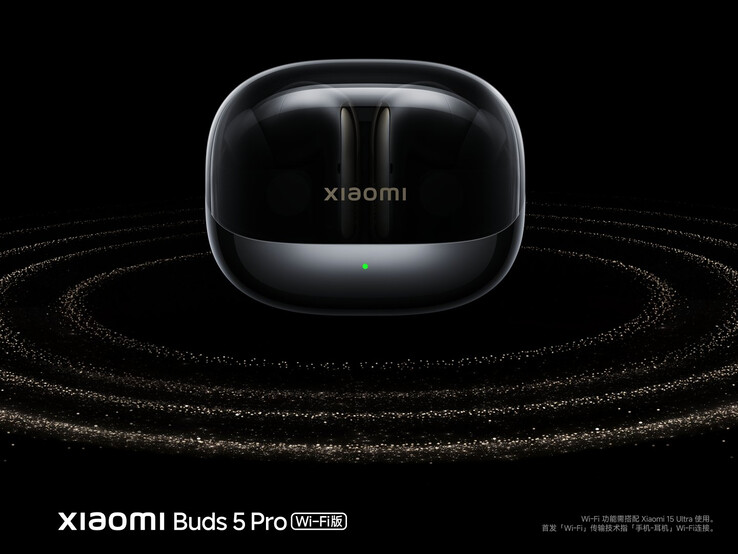 Xiaomi oferuje półprzezroczyste wykończenie pokazane wyłącznie w wersji Wi-Fi Buds 5 Pro. (Źródło zdjęcia: Xiaomi)