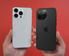 Replika "15 Pro Max" (po lewej) z prawdziwym 14 Pro Max. (Źródło: MacRumors via YouTube)