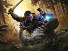 Dying Light: The Beast, zrzut ekranu przedstawiający głównego bohatera zabijającego zombie. (Źródło obrazu: Techland)