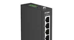 DIS-100E-05 oferuje cztery porty Fast Ethernet