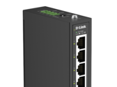 DIS-100E-05 oferuje cztery porty Fast Ethernet