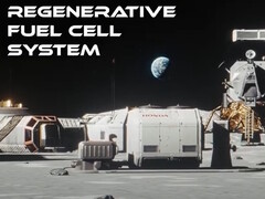 Honda przetestuje na ISS swój system elektrolizy wody, będący kluczowym elementem generującego energię księżycowego systemu ogniw paliwowych. (Źródło zdjęcia: Honda)