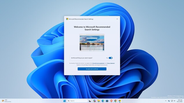 Nowa aplikacja firmy Microsoft zachęcająca użytkowników do zmiany domyślnej wyszukiwarki na Bing
