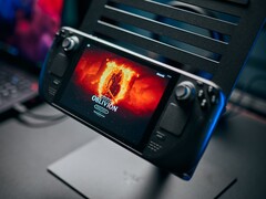 Na zdjęciu: Steam Deck uruchamiający Oblivion przez GeForce Now (Źródło obrazu: Alex Wätzel z Notebookcheck)