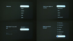 Wstępną konfigurację bez logowania do Google TV można szybko ukończyć. (Źródło obrazu: Notebookcheck)