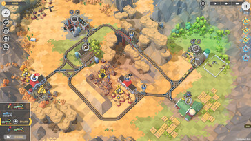 Na zdjęciu: zrzut ekranu z rozgrywki w grze „Train Valley 2”.