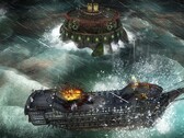 Abandon Ship stawia graczy przeciwko wrogim fortyfikacjom i potworom morskim w taktycznych potyczkach morskich (źródło obrazu: Stove)