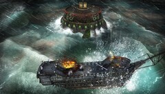 Abandon Ship stawia graczy przeciwko wrogim fortyfikacjom i potworom morskim w taktycznych potyczkach morskich (źródło obrazu: Stove)