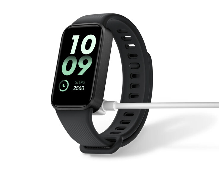 Opaska Xiaomi Smart Band 11 Active ładuje się magnetycznie.