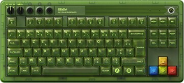 klawiatura mechaniczna 8BitDo Retro 87 Xbox Edition FR. (Źródło obrazu: 8BitDo)