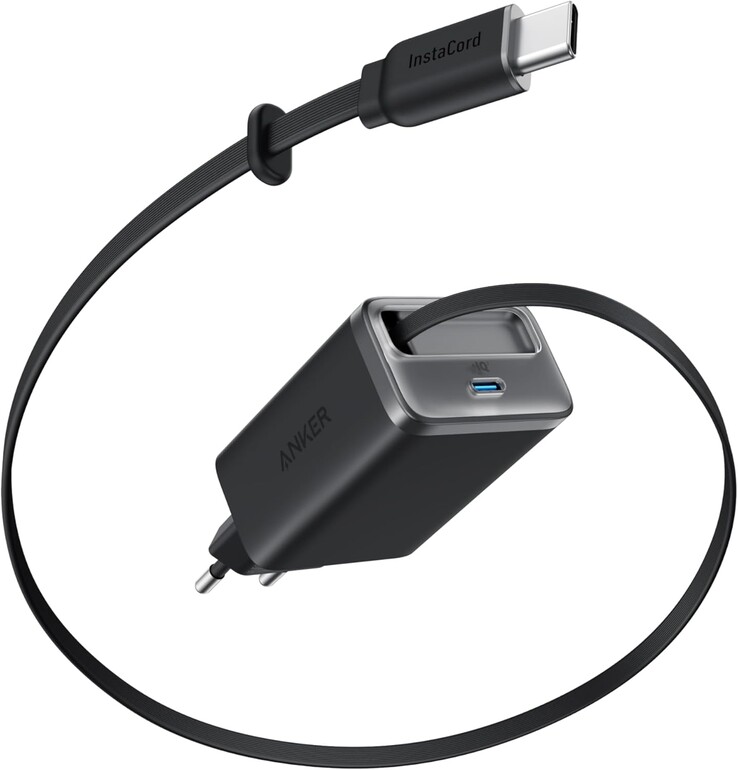 Ładowarka Anker Nano (35 W, zwijany kabel USB-C). (Źródło zdjęcia: Anker)