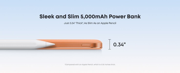 Anker Nano Power Bank (5K, MagGo, Slim) w kolorze Cosmic Orange