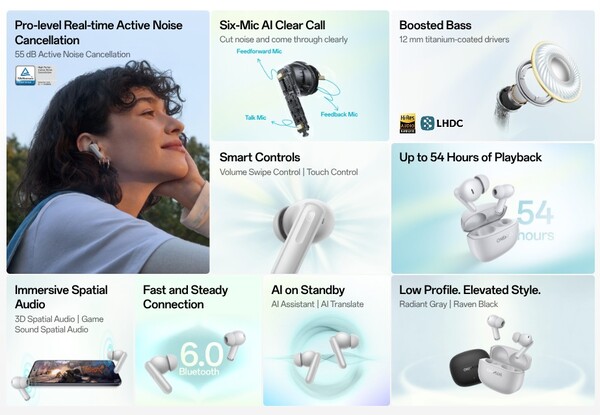 Słuchawki OnePlus Nord Buds 4 Pro mają lepsze ANC niż poprzednia generacja