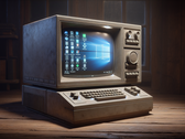 Windows 11 na bardzo starym komputerze (Źródło obrazu: Wygenerowano przy użyciu DALL-E 3)
