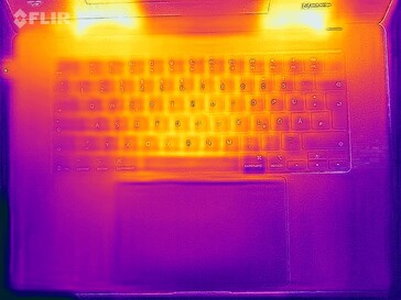 Stres mapy cieplnej (góra)