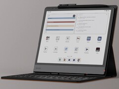 Boox Note Air5 C posiada kolorowy wyświetlacz i opcjonalną klawiaturę. (Źródło zdjęcia: Boox)