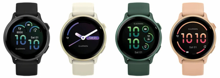 Vivoactive 6 w czterech podobno premierowych kolorach. (Źródło zdjęcia: u/JinPingXi19890604)