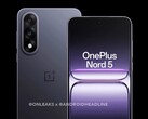 OnePlus Nord 5 otrzyma zupełnie nowy design i aparat w kształcie pigułki (źródło obrazu: @OnLeaks / Android Headlines)