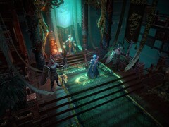 Ilustracja przedstawiająca kilka postaci z gry „Shadows: Awakening”.