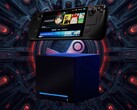 Valve Steam Deck widoczny powyżej Steam Machine