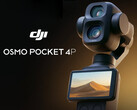 Osmo Pocket 4P posiada 1-calowy obiektyw główny i 3 teleobiektywy.