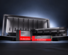 Sandisk NAS 600 SATA SSD i NAS 800 NVMe SSD przed obudową NAS