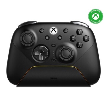 Kontroler 8BitDo Ultimate 3E do konsoli Xbox jest wyposażony w stację dokującą do bezprzewodowego ładowania.