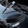 Kabel zasilający Cuktech 6 w oplocie do wyświetlaczy cyfrowych (wersja Magnetic OLED). (Źródło zdjęcia: Cuktech via Weibo)