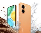 Honor X7e w pomarańczowym kolorze zachodzącego słońca