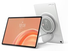 Lenovo Tab Plus Gen 2 posiada głośnik z tyłu oraz zintegrowaną podpórkę.