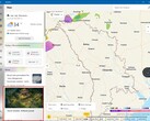 Microsoft Weather z reklamami w Rumunii (źródło obrazu: własne)