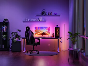 Konfiguracja do gier Nanoleaf PC Screen Mirror Lightstrip (źródło obrazu: Nanoleaf PR)