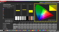 CalMAN ColorChecker skalibrowany