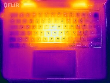 Stres mapy cieplnej (góra)