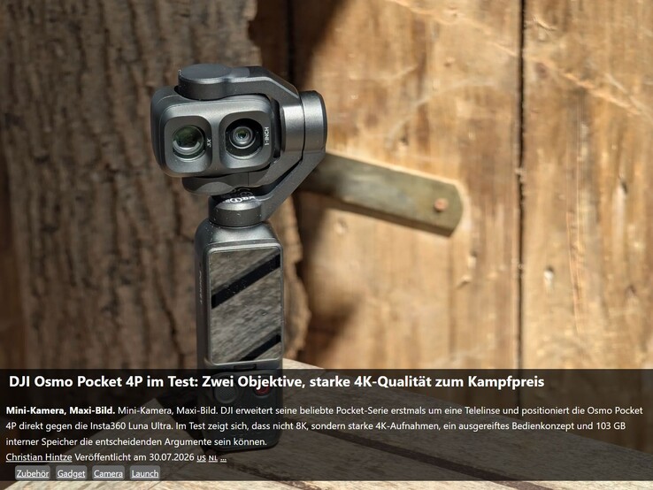 Nasza recenzja DJI Osmo Pocket 4P