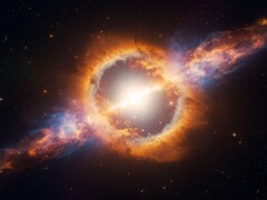 Artystyczne przedstawienie supernowej. (Źródło zdjęcia: CharlVera - Pixabay)