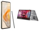 Moto G Stylus (2024) ma zintegrowany rysik, podczas gdy Lenovo Tab Plus ma opcjonalny rysik, który jest sprzedawany osobno. (Źródło zdjęcia: Motorola i Lenovo)