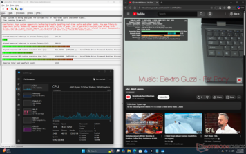 LatencyMon pokazuje problemy z DPC, ale poza tym nie ma spadków klatek podczas odtwarzania treści wideo 4K60