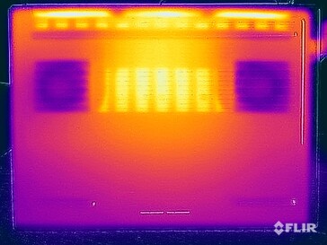 Test naprężeń temperatury powierzchni (dół)