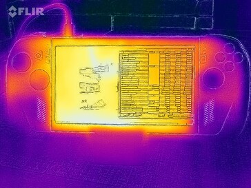 Test naprężenia temperatury powierzchni (przód)