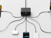 Siedem urządzeń może być zasilanych jednocześnie przez USB-C lub USB-A z łączną maksymalną mocą 350 W.
