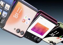 Motorola Razr 50 Ultra ma ogromny 4-calowy wyświetlacz dodatkowy. (Zdjęcie: Motorola)