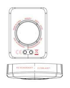 Zdjęcia modułu z dokumentacji FCC (2)
