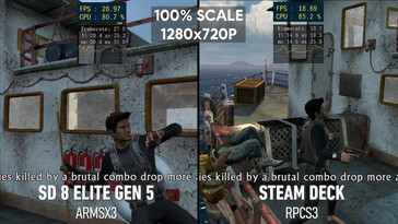 Porównanie z grą „Uncharted”