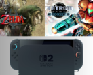 Zremasterowane tytuły Zelda i Metroid Prime na Switch 2 (źródło obrazu: Nintendo of America)