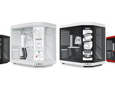 Hyte dostarcza Y70 Touch z kablem PCIe 4.0 do pionowej instalacji GPU. (Źródło obrazu: Hyte)