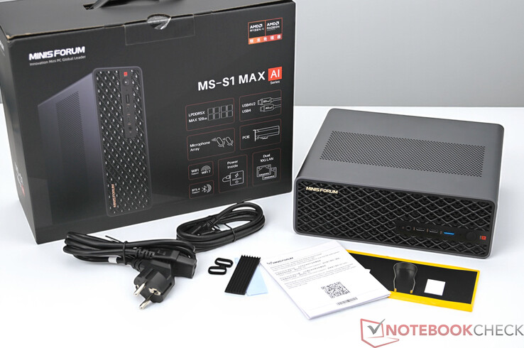 Zakres dostawy Minisforum MS-S1 Max