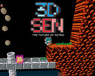 zrzut ekranu emulatora 3dSen NES z logo (źródło obrazu: Steam, Geod Studio z poprawkami)