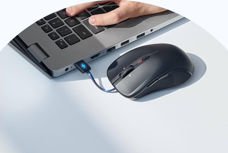 Bezprzewodowa mysz ESR MagMouse zapewnia 160 godzin pracy na jednym ładowaniu (źródło obrazu: ESR)